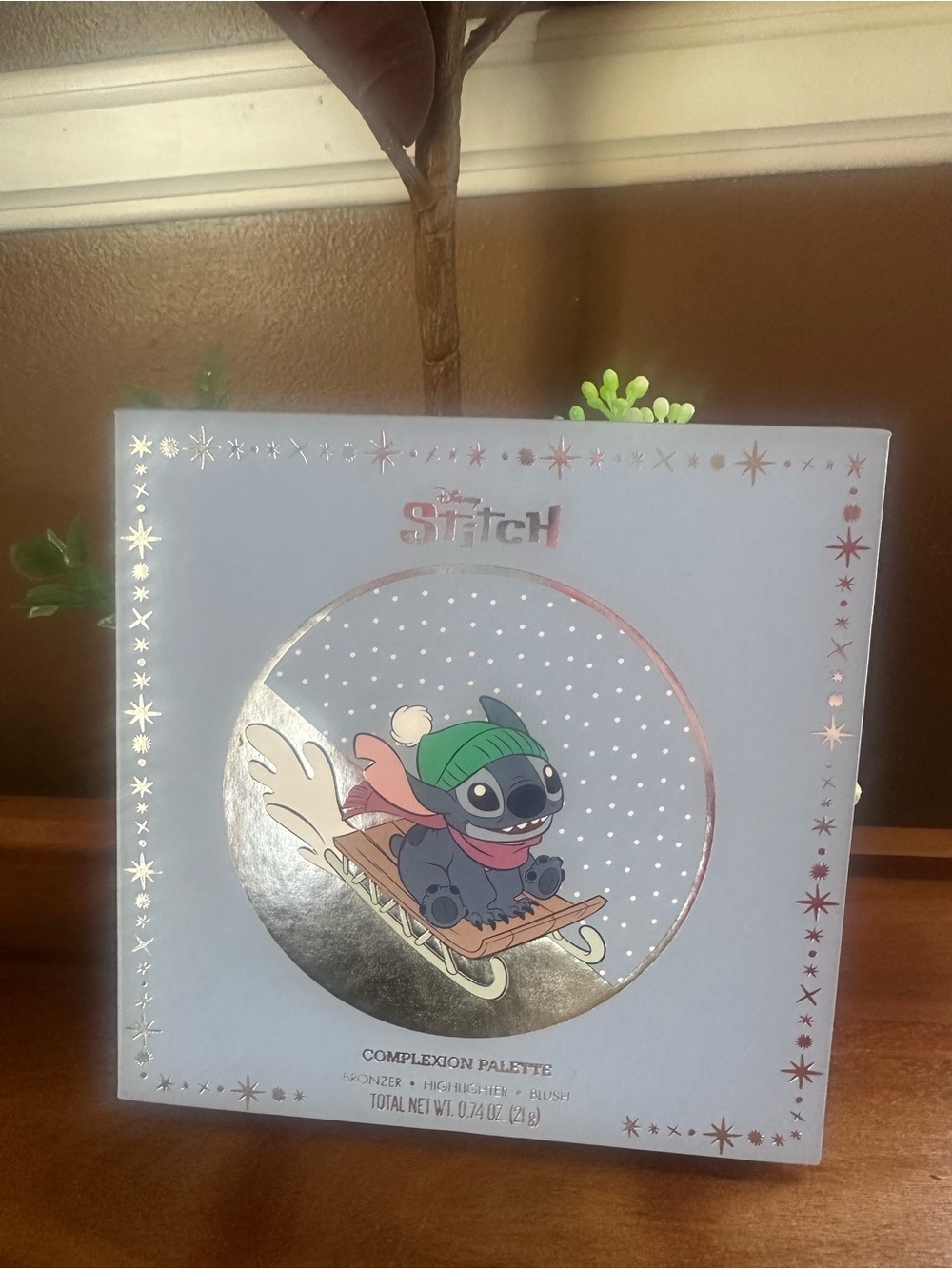 Disney Stitch Complexion Palette Bronzer Highlighter Blush Makeup